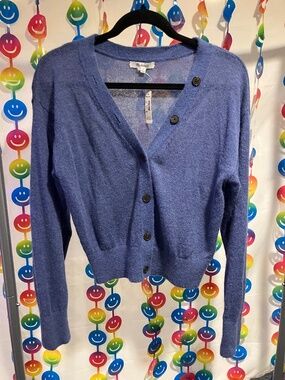 NWT Madewell Alpaca-Blend V-Neck Cardigan (Small)